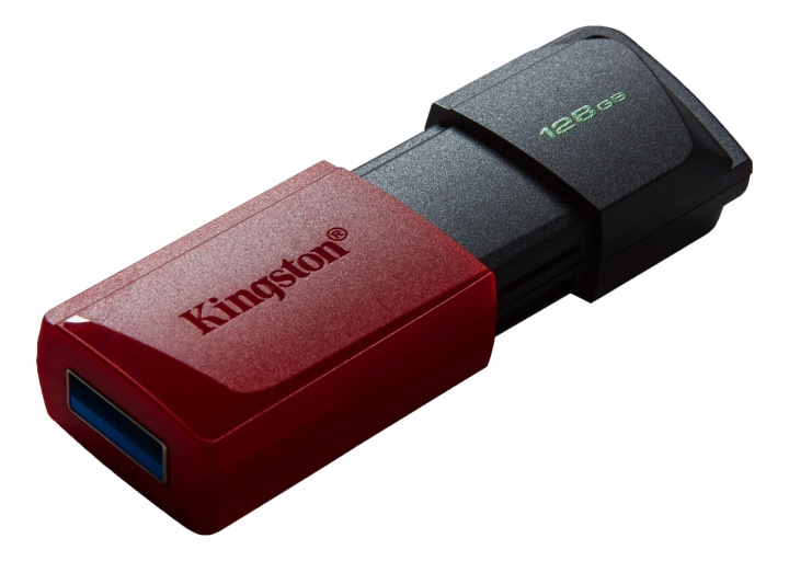 Kingston 128GB USB3.2 Gen 1 DataTraveler Exodia M (Black + Red) ryhmässä KODINELEKTRONIIKKA / Tallennusvälineet / USB-muistitikku / USB 3.2 @ TP E-commerce Nordic AB (C16912)