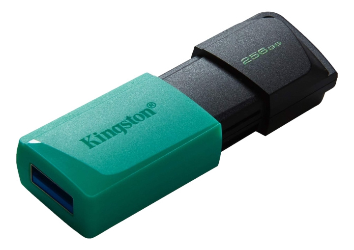 Kingston 256GB USB3.2 Gen 1 DataTraveler Exodia M (Black + Teal) ryhmässä KODINELEKTRONIIKKA / Tallennusvälineet / USB-muistitikku / USB 3.2 @ TP E-commerce Nordic AB (C16913)