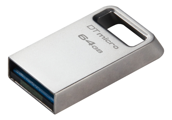 Kingston 64GB DataTraveler Micro 200MB/s ryhmässä KODINELEKTRONIIKKA / Tallennusvälineet / USB-muistitikku / USB 3.2 @ TP E-commerce Nordic AB (C16927)