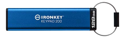 Kingston 128GB IronKey Keypad 200, FIPS 140-3 Lvl 3 (Pending) AES-256 ryhmässä KODINELEKTRONIIKKA / Tallennusvälineet / USB-muistitikku / USB 3.2 @ TP E-commerce Nordic AB (C16946)