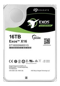 Seagate Exos X16 Harddisk 16TB ryhmässä TIETOKOONET & TARVIKKEET / Tietokoneen komponentit / Kovalevyt / 3.5 @ TP E-commerce Nordic AB (C16965)