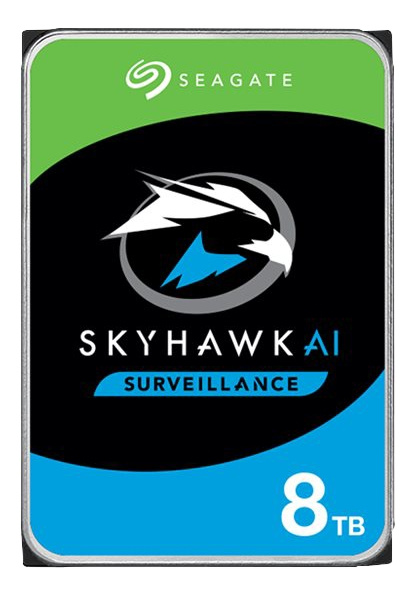 Seagate ST8000VE001 SkyHawk AI 8TB ryhmässä TIETOKOONET & TARVIKKEET / Tietokoneen komponentit / Kovalevyt / 3.5 @ TP E-commerce Nordic AB (C16975)