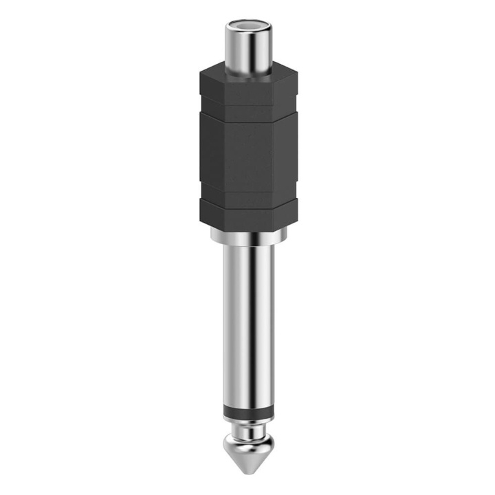 Hama Adapter Audio RCA Socket to 6.3 Jack Mono ryhmässä KODINELEKTRONIIKKA / Kaapelit & Sovittimet / RCA / Sovittimet @ TP E-commerce Nordic AB (C17014)