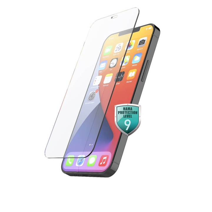 HAMA Screen Protector Premium iPhone 12/12 Pro ryhmässä ÄLYPUHELIMET JA TABLETIT / Puhelimen suojakotelo / Apple / iPhone 12 / Näytönsuoja @ TP E-commerce Nordic AB (C17025)