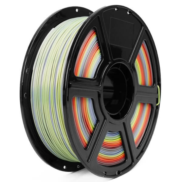 FLASHFORGE PLA Silk 1.75mm Rainbow 1,0KG 3D Printing Filament ryhmässä TIETOKOONET & TARVIKKEET / Tulostimet & Tarvikkeet / Tulostimet / 3D-tulostin & Tarvikkeet / Tillbehör @ TP E-commerce Nordic AB (C17035)
