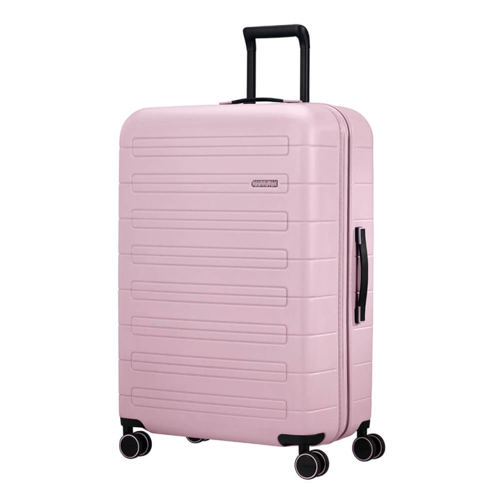 AMERICAN TOURISTER Nova Stream Spinner 77/28 Expand Soft Pink ryhmässä URHEILU, VAPAA-AIKA JA HARRASTUS / Matkailutarvikkeet / Matkalaukut @ TP E-commerce Nordic AB (C17067)