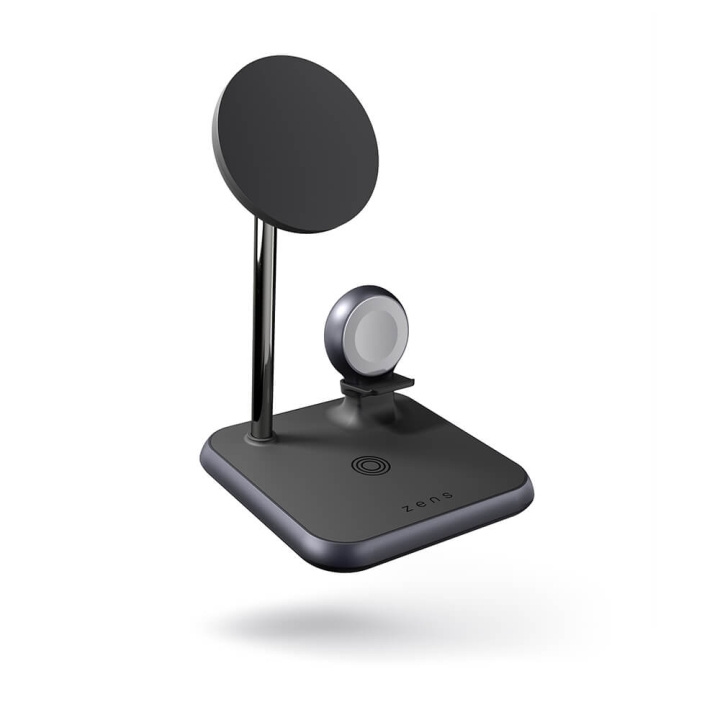 Zens Wireless Charger 4in1 Magnetic + Watch ryhmässä ÄLYPUHELIMET JA TABLETIT / Laturit & Kaapelit / Qi Langaton laturi @ TP E-commerce Nordic AB (C17096)