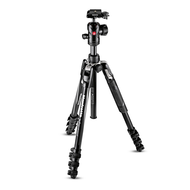 Manfrotto Jalustakit Befree Advanced Alu Musta ryhmässä KODINELEKTRONIIKKA / Valokuvat & Videot / Valokuvauslaitteet / Kolmijalka @ TP E-commerce Nordic AB (C17110)