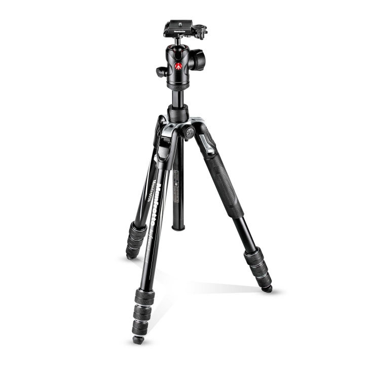 Manfrotto Jalustakit Befree Advanced Twist Alu Musta ryhmässä KODINELEKTRONIIKKA / Valokuvat & Videot / Valokuvauslaitteet / Kolmijalka @ TP E-commerce Nordic AB (C17111)