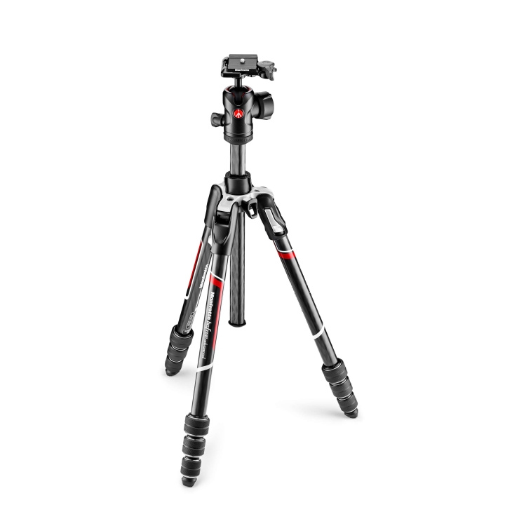 Manfrotto Jalustakitti Befree Advanced Twist Hiilikuitu ryhmässä KODINELEKTRONIIKKA / Valokuvat & Videot / Valokuvauslaitteet / Kolmijalka @ TP E-commerce Nordic AB (C17112)