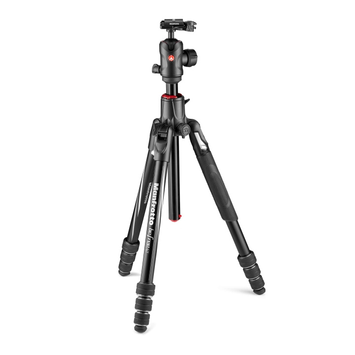 Manfrotto Stativkit Befree GT XPRO Aluminium ryhmässä KODINELEKTRONIIKKA / Valokuvat & Videot / Valokuvauslaitteet / Kolmijalka @ TP E-commerce Nordic AB (C17116)
