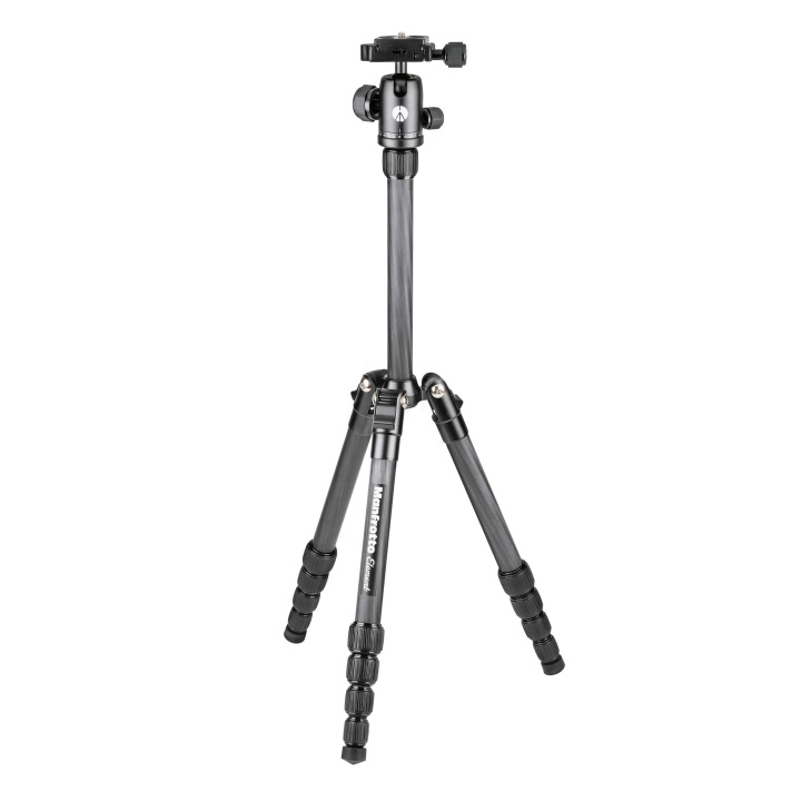 Manfrotto Stativkit Element Liten Kolfiber ryhmässä KODINELEKTRONIIKKA / Valokuvat & Videot / Valokuvauslaitteet / Kolmijalka @ TP E-commerce Nordic AB (C17119)