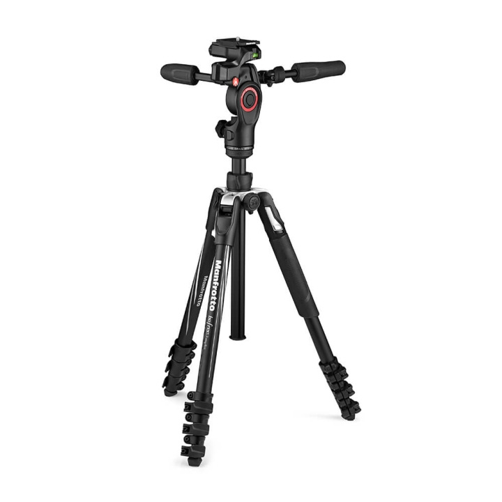 Manfrotto Stativkit Befree Live 3-Vägs ryhmässä KODINELEKTRONIIKKA / Valokuvat & Videot / Valokuvauslaitteet / Kolmijalka @ TP E-commerce Nordic AB (C17123)
