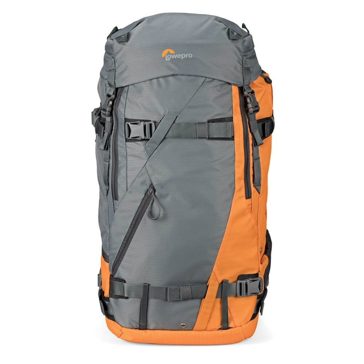 Lowepro Reppu Powder BP 500 AW Harmaa/Oranssi ryhmässä KODINELEKTRONIIKKA / Valokuvat & Videot / Valokuvauslaitteet / Kameralaukut @ TP E-commerce Nordic AB (C17170)