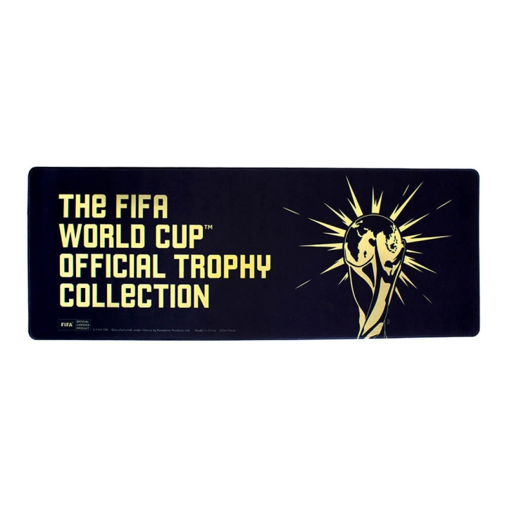 FIFA Deskmat Black and Gold 300x800x2 mm ryhmässä TIETOKOONET & TARVIKKEET / GAMING / Hiirimatot @ TP E-commerce Nordic AB (C17202)