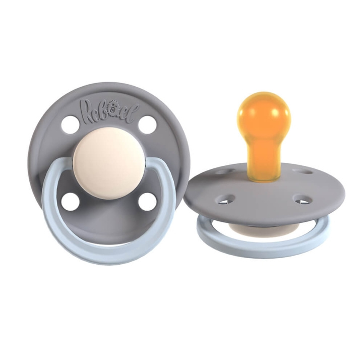 REBAEL Pacifier Singel Size 2 Stormy Pearly Elephant ryhmässä LELUT, TUOTTEET LAPSILLE JA VAUVOILLE / Vauvatuotteet / Tutit & Hammasrenkaat @ TP E-commerce Nordic AB (C17232)