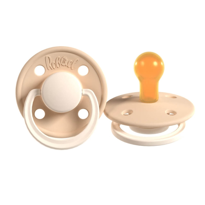 REBAEL Pacifier Singel Size 2 Dusty Pearly Mouse ryhmässä LELUT, TUOTTEET LAPSILLE JA VAUVOILLE / Vauvatuotteet / Tutit & Hammasrenkaat @ TP E-commerce Nordic AB (C17240)