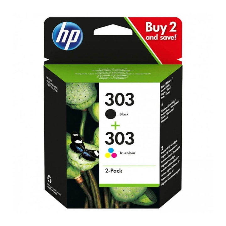 HP Musteet 3YM92AE 303 Multipack ryhmässä TIETOKOONET & TARVIKKEET / Tulostimet & Tarvikkeet / Musteet ja väriaineet / Mustepatruunat / HP @ TP E-commerce Nordic AB (C17266)