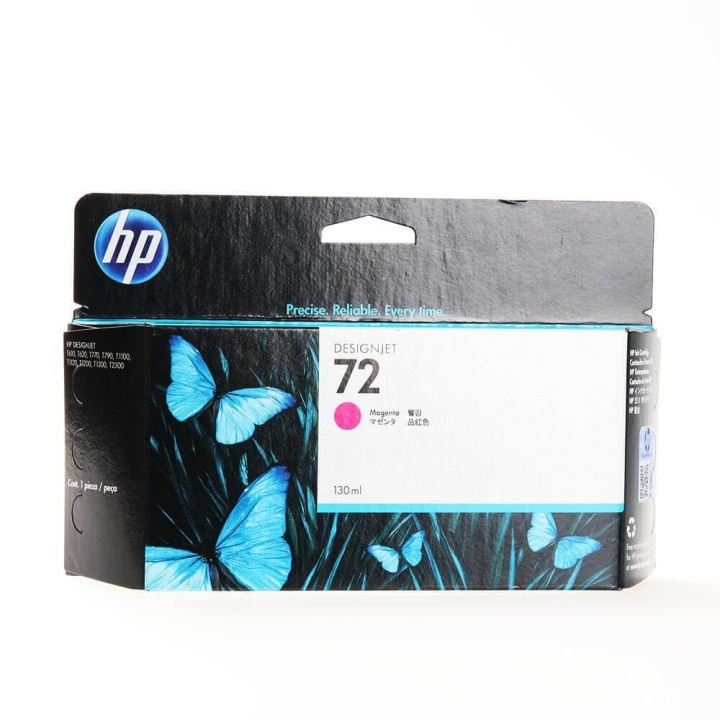HP Musteet C9372A 72 Magenta ryhmässä TIETOKOONET & TARVIKKEET / Tulostimet & Tarvikkeet / Musteet ja väriaineet / Mustepatruunat / HP @ TP E-commerce Nordic AB (C17289)