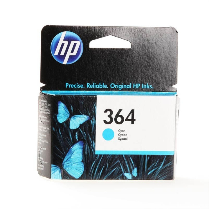 HP Musteet CB318EE 364 Cyan ryhmässä TIETOKOONET & TARVIKKEET / Tulostimet & Tarvikkeet / Musteet ja väriaineet / Mustepatruunat / HP @ TP E-commerce Nordic AB (C17293)