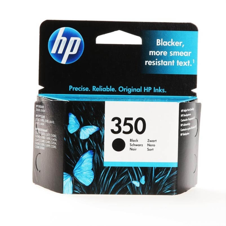 HP Musteet CB335EE 350 Musta ryhmässä TIETOKOONET & TARVIKKEET / Tulostimet & Tarvikkeet / Musteet ja väriaineet / Mustepatruunat / HP @ TP E-commerce Nordic AB (C17297)