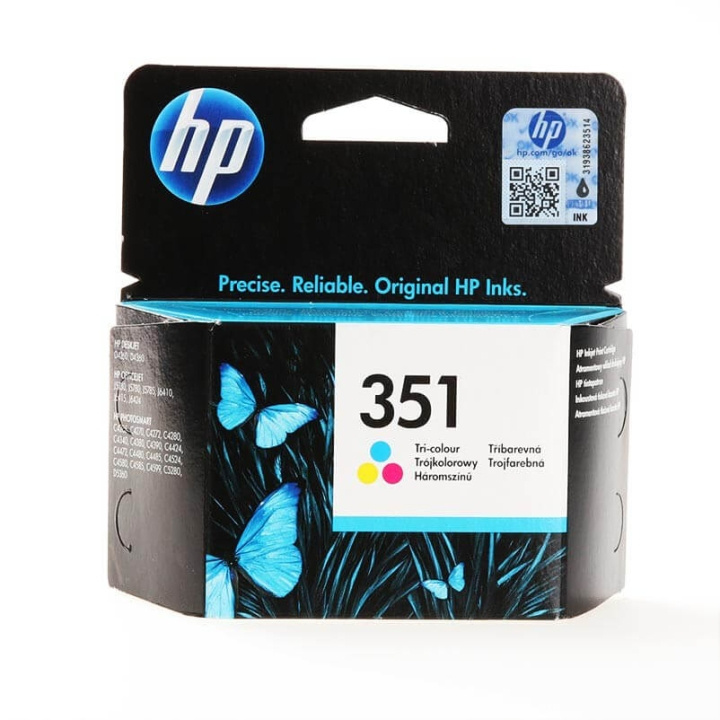 HP Musteet CB337EE 351 Tri-colour ryhmässä TIETOKOONET & TARVIKKEET / Tulostimet & Tarvikkeet / Musteet ja väriaineet / Mustepatruunat / HP @ TP E-commerce Nordic AB (C17298)