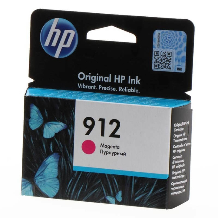 HP Musteet 3YL78AE 912 Magenta ryhmässä TIETOKOONET & TARVIKKEET / Tulostimet & Tarvikkeet / Musteet ja väriaineet / Mustepatruunat / HP @ TP E-commerce Nordic AB (C17357)