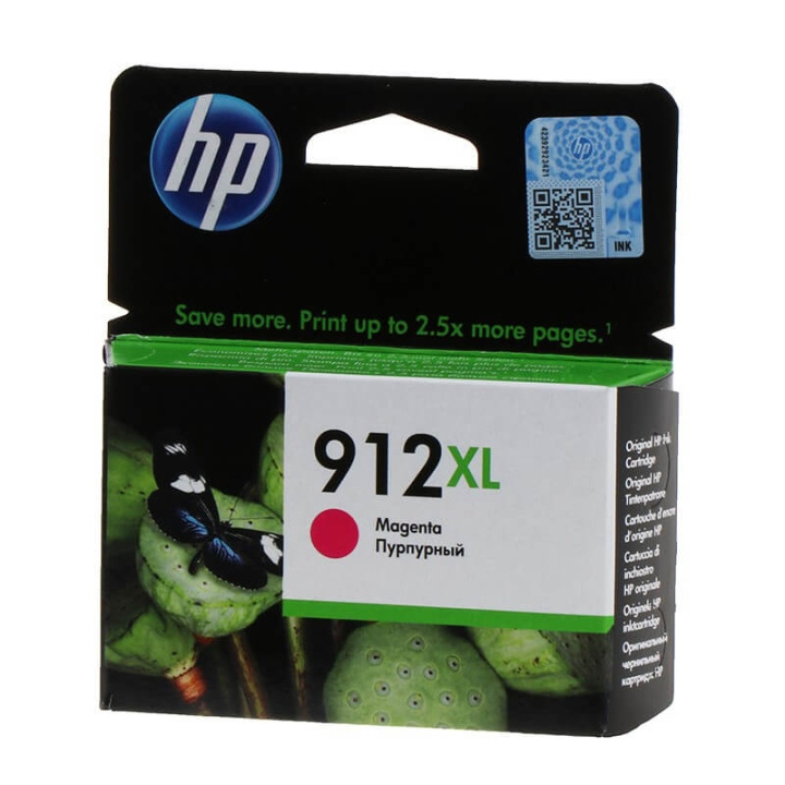 HP Musteet 3YL82AE 912XL Magenta ryhmässä TIETOKOONET & TARVIKKEET / Tulostimet & Tarvikkeet / Musteet ja väriaineet / Mustepatruunat / HP @ TP E-commerce Nordic AB (C17361)