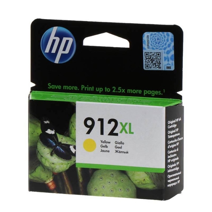 HP Musteet 3YL83AE 912XL Keltainen ryhmässä TIETOKOONET & TARVIKKEET / Tulostimet & Tarvikkeet / Musteet ja väriaineet / Mustepatruunat / HP @ TP E-commerce Nordic AB (C17362)