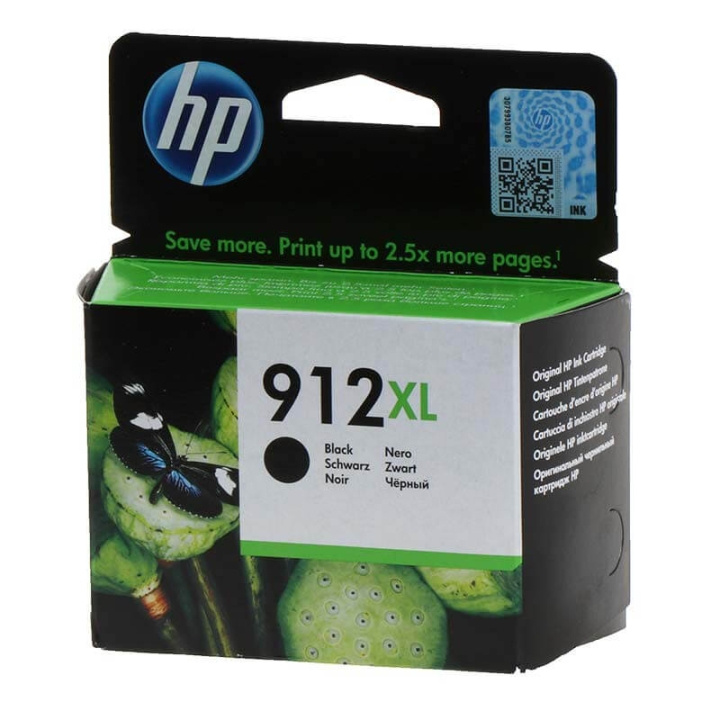 HP Musteet 3YL84AE 912XL Musta ryhmässä TIETOKOONET & TARVIKKEET / Tulostimet & Tarvikkeet / Musteet ja väriaineet / Mustepatruunat / HP @ TP E-commerce Nordic AB (C17363)