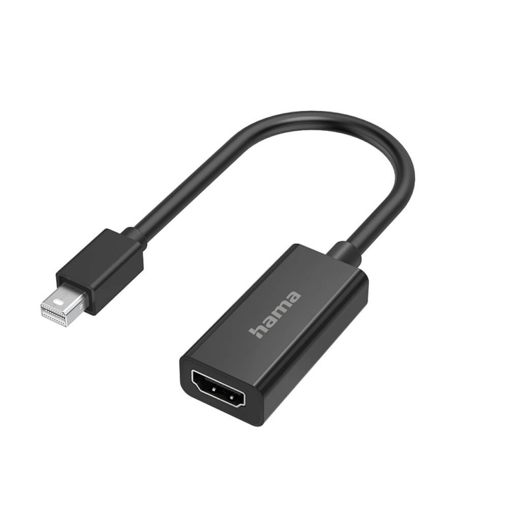 HAMA Adapter Mini-DP to HDMI Ultra-HD 4K ryhmässä TIETOKOONET & TARVIKKEET / Kaapelit & Sovittimet / DisplayPort / Sovittimet @ TP E-commerce Nordic AB (C17467)