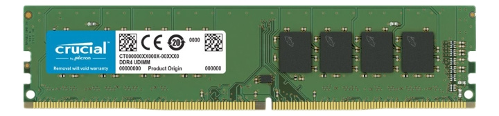 Crucial DDR4 4GB 2666-15 ryhmässä TIETOKOONET & TARVIKKEET / Tietokoneen komponentit / RAM-muistit / DDR4 @ TP E-commerce Nordic AB (C17520)