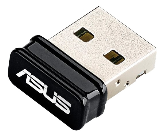 ASUS USB-N10 Wireless-N150 Nano USB Adapter ryhmässä TIETOKOONET & TARVIKKEET / Tietokonetarvikkeet / Bluetooth-sovittimet @ TP E-commerce Nordic AB (C17616)
