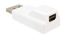 Delock Adapter DisplayPort 1.2 male > DisplayPort mini female ryhmässä TIETOKOONET & TARVIKKEET / Kaapelit & Sovittimet / DisplayPort / Sovittimet @ TP E-commerce Nordic AB (C17662)