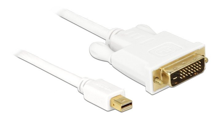 Delock Cable mini DisplayPort male to DVI 24+1 male 2 m ryhmässä TIETOKOONET & TARVIKKEET / Kaapelit & Sovittimet / DisplayPort / Kaapelit @ TP E-commerce Nordic AB (C17678)