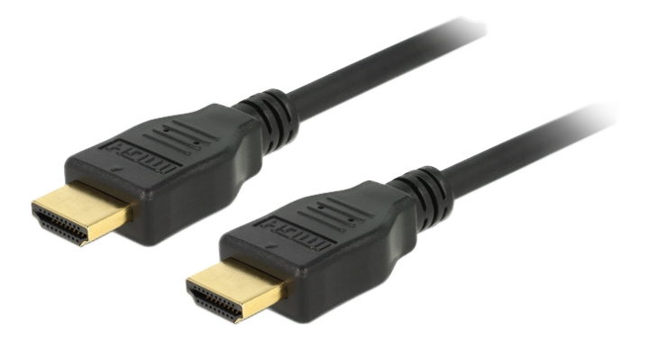 Delock Cable High Speed HDMI with Ethernet HDMI A male > HDMI A male 3 ryhmässä KODINELEKTRONIIKKA / Kaapelit & Sovittimet / HDMI / Kaapelit @ TP E-commerce Nordic AB (C17683)