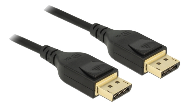 DisplayPort cable 8K 60 Hz 2m DP 8K certified ryhmässä TIETOKOONET & TARVIKKEET / Kaapelit & Sovittimet / DisplayPort / Kaapelit @ TP E-commerce Nordic AB (C17687)
