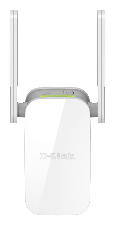D-Link WiFi Range Extender, Dual Band, Gigabit WiFi, Two powerful ante ryhmässä TIETOKOONET & TARVIKKEET / Verkko / Wifi-vahvistimet @ TP E-commerce Nordic AB (C17703)