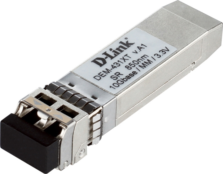 D-Link 10GBase-SR SFP+ Transceiver, 80/300m ryhmässä TIETOKOONET & TARVIKKEET / Verkko / Mediamuuntimet @ TP E-commerce Nordic AB (C17779)