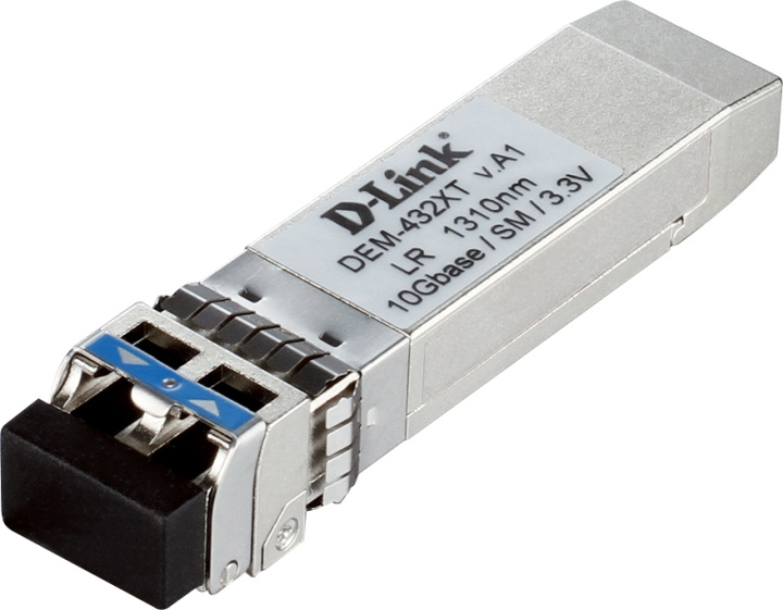 D-Link 10GBase-LR SFP+ Transceiver, 10km ryhmässä TIETOKOONET & TARVIKKEET / Verkko / Mediamuuntimet @ TP E-commerce Nordic AB (C17780)