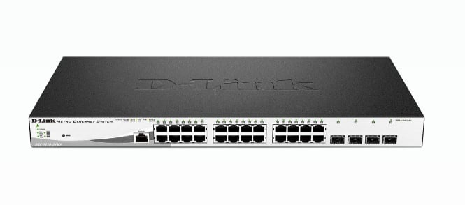 D-LINK DGS-1210-28MP ryhmässä TIETOKOONET & TARVIKKEET / Kaapelit & Sovittimet / Adapterit @ TP E-commerce Nordic AB (C17788)