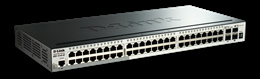 D-LINK Gigabit Stackable SmartPro verkkokytkin,48xRJ45,4xSFP,PoE ryhmässä TIETOKOONET & TARVIKKEET / Verkko / Kytkimet @ TP E-commerce Nordic AB (C17794)