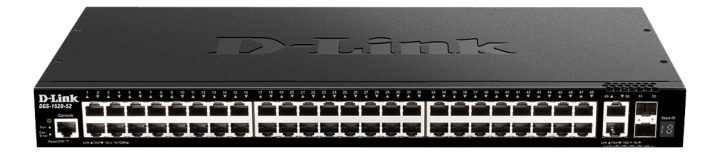 D-Link 48 ports GE + 2 10GE ports + 2 SFP+ Smart Managed Switch ryhmässä TIETOKOONET & TARVIKKEET / Verkko / Kytkimet / 10/100/1000Mbps @ TP E-commerce Nordic AB (C17797)