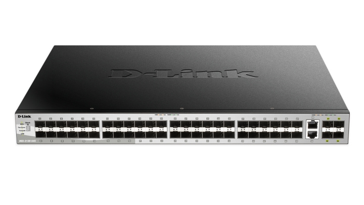 D-Link 48 SFP ports Layer 3 Stackable Managed Gigabit Switch ryhmässä TIETOKOONET & TARVIKKEET / Verkko / Kytkimet @ TP E-commerce Nordic AB (C17804)