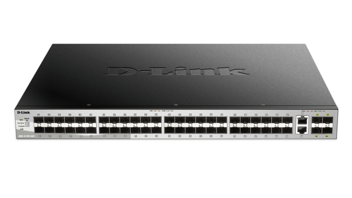 D-Link 48 SFP ports Layer 3 Stackable Managed Gigabit Switch ryhmässä TIETOKOONET & TARVIKKEET / Verkko / Kytkimet / 10/100/1000Mbps @ TP E-commerce Nordic AB (C17804)