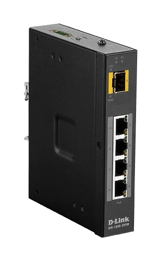 D-Link kytkin, 5 porttia, Gigabit, PoE, kytke ja käytä, SFP, musta ryhmässä TIETOKOONET & TARVIKKEET / Verkko / Kytkimet / 10/100/1000Mbps @ TP E-commerce Nordic AB (C17815)