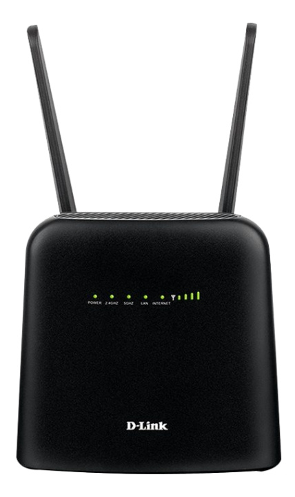 D-Link DWR-960 LTE Cat7 Wi-Fi AC1200 Router ryhmässä TIETOKOONET & TARVIKKEET / Verkko / Reititin @ TP E-commerce Nordic AB (C17873)