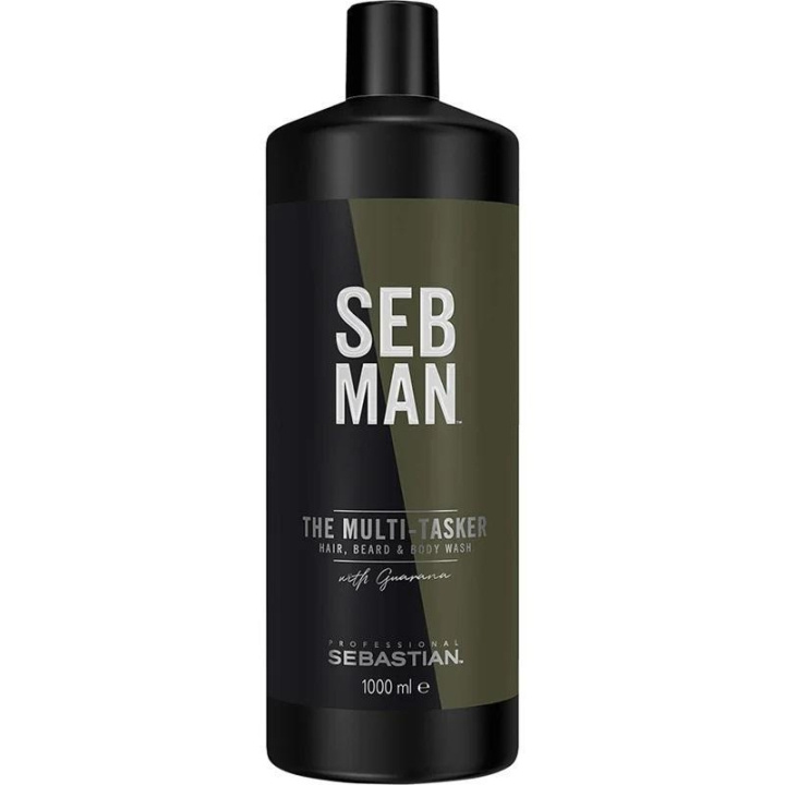 Sebastian SEB Man The Multitasker 3in1 Wash 1000ml ryhmässä KAUNEUS JA TERVEYS / Hiukset &Stailaus / Hiustenhoito / Shampoo @ TP E-commerce Nordic AB (C18340)
