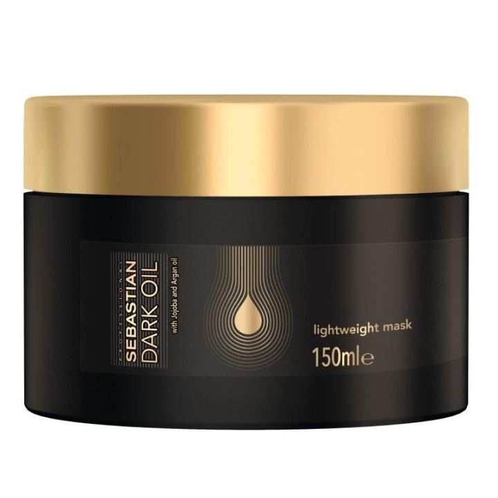 Sebastian Professional Dark Oil Lightweight Mask 150ml ryhmässä KAUNEUS JA TERVEYS / Hiukset &Stailaus / Hiustenhoito / Hiusnaamio @ TP E-commerce Nordic AB (C18343)