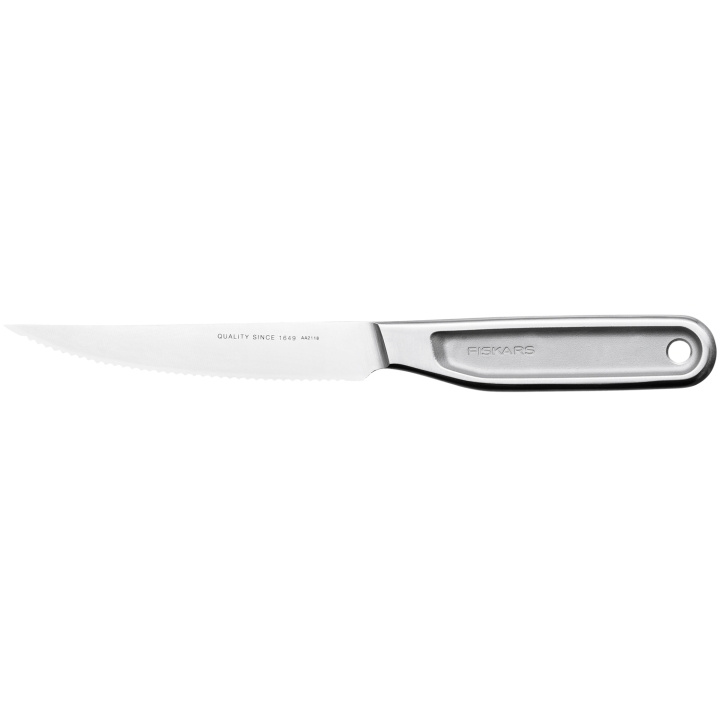 Fiskars All Steel tomatkniv 12 cm ryhmässä KOTI, TALOUS JA PUUTARHA / Keittiövälineet / Keittiöveitset ja veitsenteroittimet @ TP E-commerce Nordic AB (C18382)